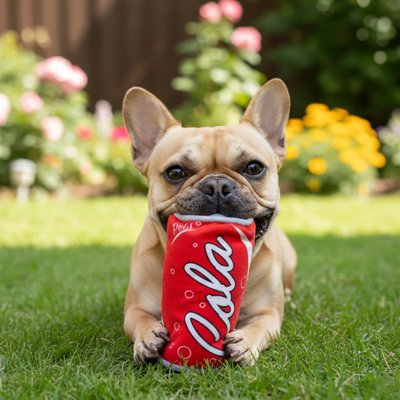 Jouet pour chienâ peluche cola