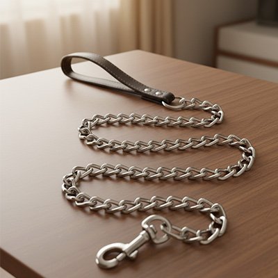 Laisse pour chien metal confortable