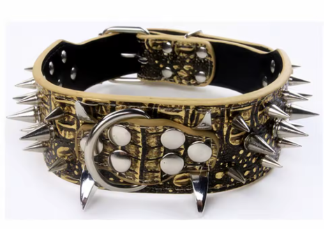 Collier chien cuir | Velvet Rebel™